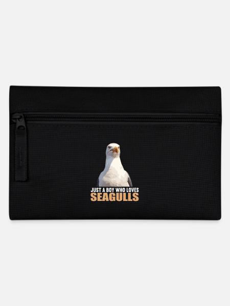 Seagulls Seagull - Pencil Case - black