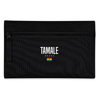 Tamale Ghana - Federtasche - Schwarz - Vorne