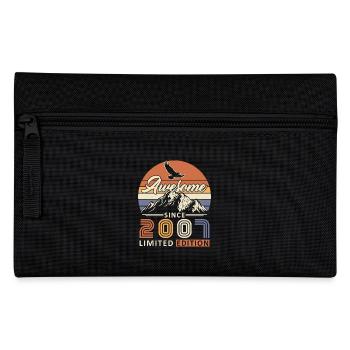 18 Ans 2007 Vintage Rétro Cadeau d’anniversaire - Trousse - noir - Devant