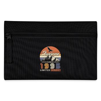 30 Jahre 1995 Vintage Retro Geburtstagsgeschenk - Federtasche - Schwarz - Vorne