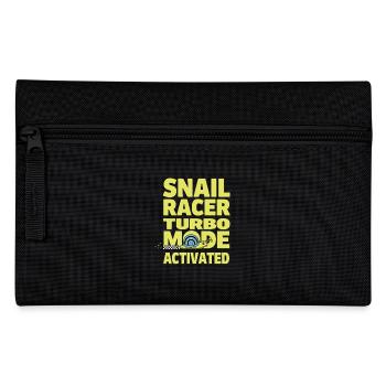 Snail Racing -enthusiast Coureur lent et régulier - Trousse - noir - Devant