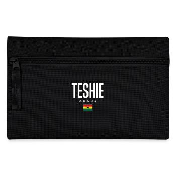 Teshie Ghana - Federtasche - Schwarz - Vorne