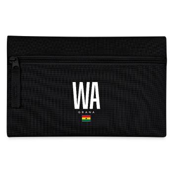 Wa Ghana - Federtasche - Schwarz - Vorne