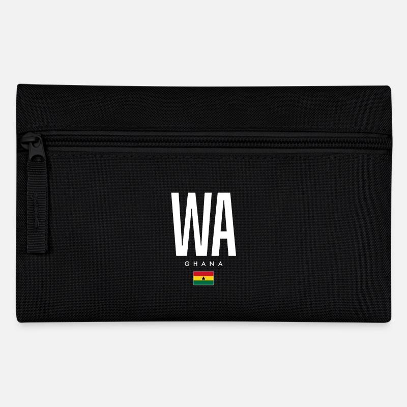 Wa Ghana - Pencil Case - black