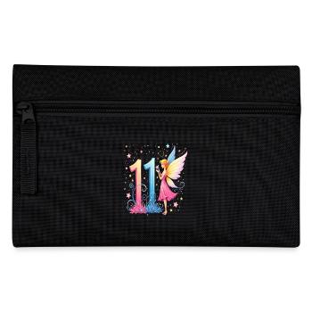 Douce Fée 11ème Anniversaire pour les filles - Trousse - noir - Devant