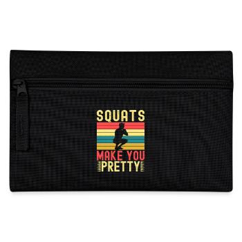 Les squats fanatiques de fitness vous rendent jolie - Trousse - noir - Devant