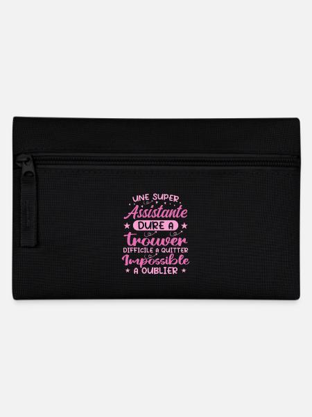 Une Super Assistante - Cadeau assistante - Trousse - noir