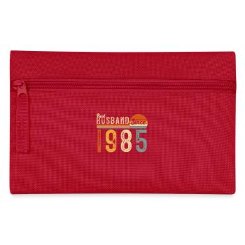 Best husband since 1985 - Pencil Case - red - Front
