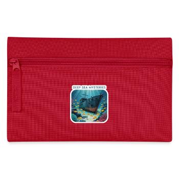 DEEP SEA MYSTERIES - Pencil Case - red - Front
