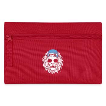 Löwe Daniel - Federtasche - Rot - Vorne