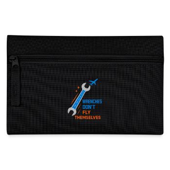 Mécanicien d’aviation Faa Humour Technicien d’aéronefs - Trousse - noir - Devant