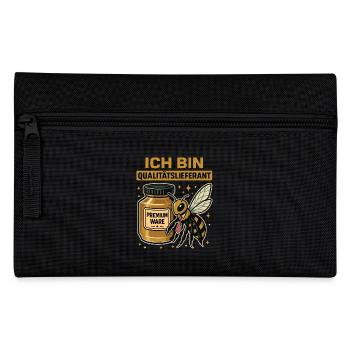 I Am Quality Supplier Bee Beekeeper Honey - Pencil Case - black - Front