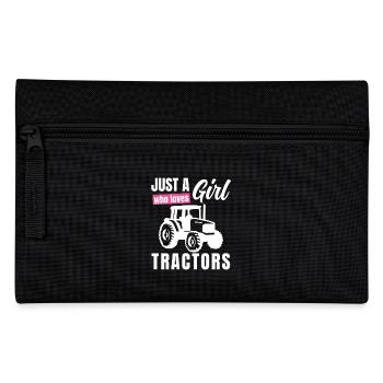 Just a Girl aime les tracteurs - Trousse - noir - Devant
