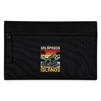 Galapagos Islands - Federtasche - Schwarz - Vorne