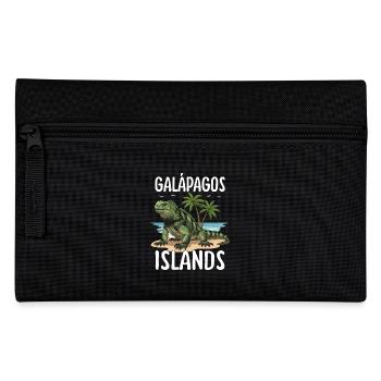 Galapagos Islands - Federtasche - Schwarz - Vorne