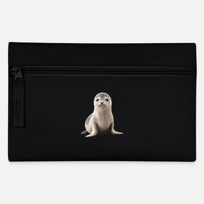 Robben Robbe - Federtasche - Schwarz