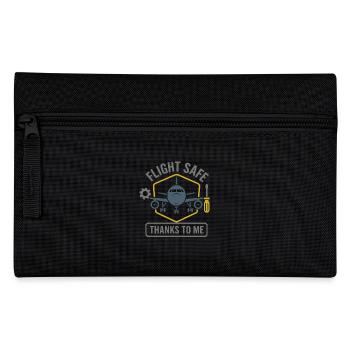 Mécanicien d’aviation Faa Humour Technicien d’aéronefs - Trousse - noir - Devant