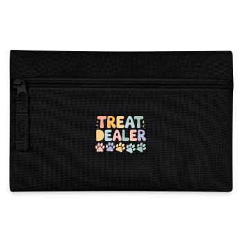 Treat Dealer Pfoten Pastell Farben - Federtasche - Schwarz - Vorne