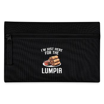 I'm Just Here For The Lumpia - Pencil Case - black - Front