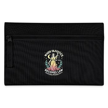 Wheiin Justrael Boonce Lay Resthethea Benecen To - Pencil Case - black - Front