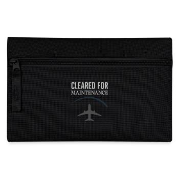 Mécanicien d’aviation Faa Humour Technicien d’aéronefs - Trousse - noir - Devant