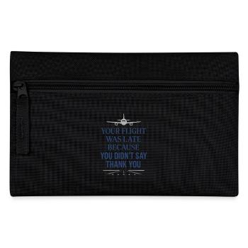 Mécanicien d’aviation Faa Humour Technicien d’aéronefs - Trousse - noir - Devant