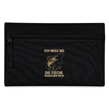 Pêche canne à pêche Sport Nature Adventure - Trousse - noir - Devant