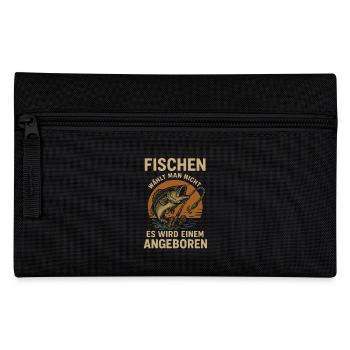 Fish Fishing Sport Rod Adventure - Pencil Case - black - Front