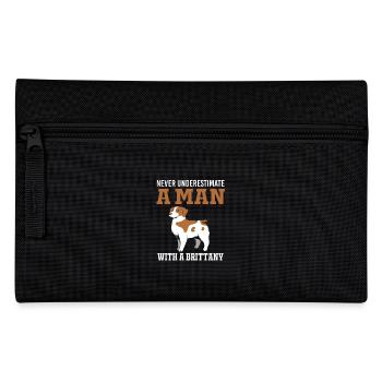 Brittany Dog Brittany Dog - Pencil Case - black - Front