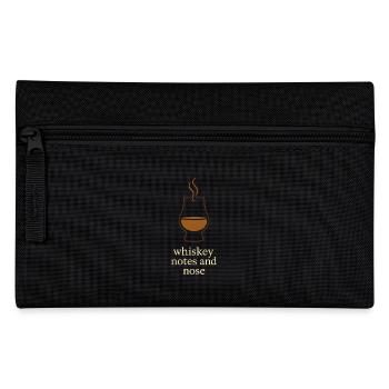 Whisky -liebhaber Verkostungsclub Bourbon Scotch - Federtasche - Schwarz - Vorne