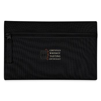 Whisky -liebhaber Verkostungsclub Bourbon Scotch - Federtasche - Schwarz - Vorne