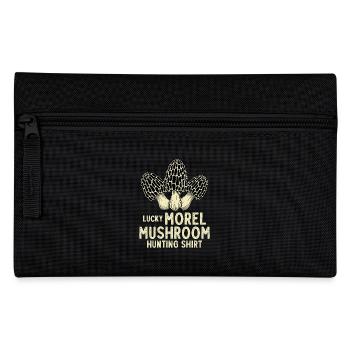 Lucky Morel Mushroom Hunting - Pencil Case - black - Front