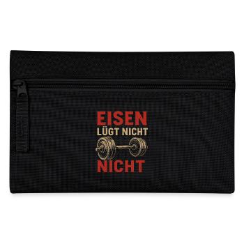 Chemise de fitness Gym Sport Style - Trousse - noir - Devant