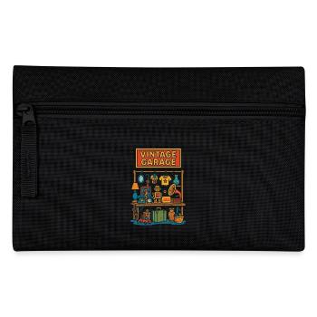 Antiques Vintage Garage Design - Pencil Case - black - Front