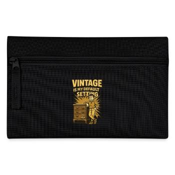 Antiques Vintage Is My Default Setting - Pencil Case - black - Front