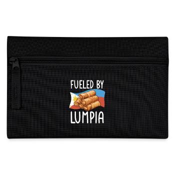 Lumpia Philippinische Frühlingsrollen - Federtasche - Schwarz - Vorne