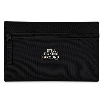 Handbeschwerter Stick- Und Stocher-künstler Diy - Federtasche - Schwarz - Vorne
