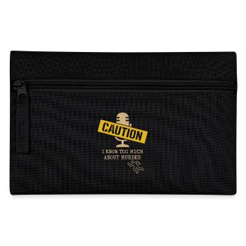 Murderino Fan Forensic Humor - Pencil Case - black - Front