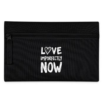 Love Imporfectly Now - Federtasche - Schwarz - Vorne