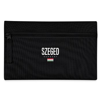 Szeged, Hongrie - Trousse - noir - Devant