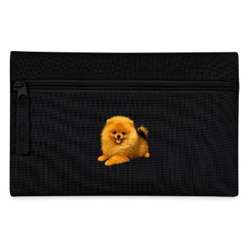 Pomeranian Pomeranian Pom Sweet German Spitz - Pencil Case - black - Front