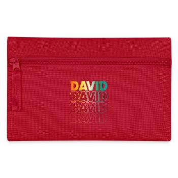 David - Federtasche - Rot - Vorne