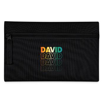 David - Pencil Case - black - Front
