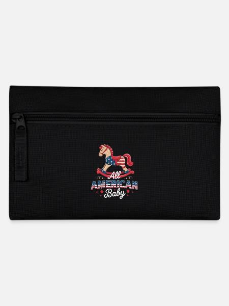 Conception de cheval à bascule pour bébé américain - Trousse - noir