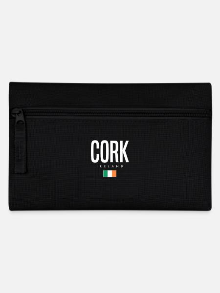 Cork Irland - Federtasche - Schwarz