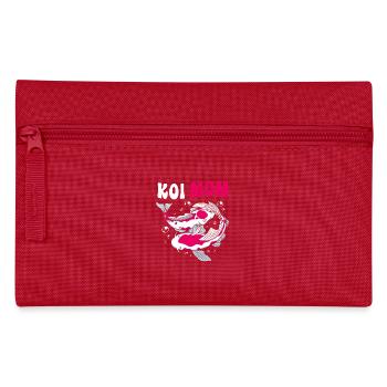 Koi Koi Koi Koi Koi Koi Poisson Koi Carpe Koi - Trousse - rouge - Devant