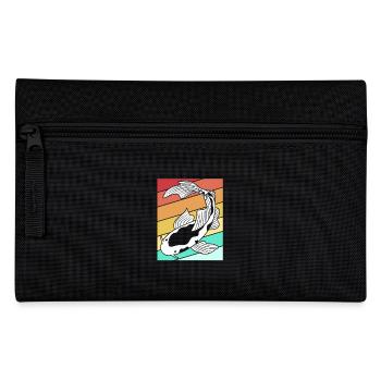 Koi Fish Koi Carp Koi Koi Koi Koi Koi - Pencil Case - black - Front