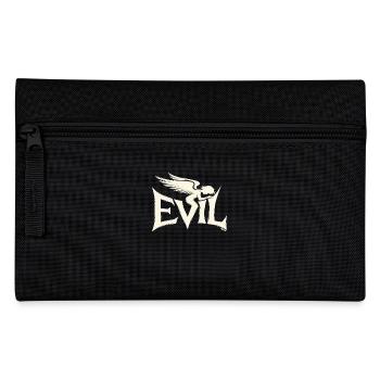 Lettrage maléfique avec ange noir - Trousse - noir - Devant