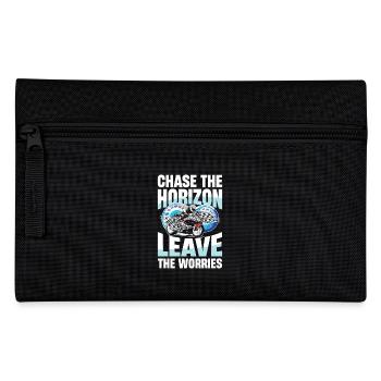 Chase The Horizon Leave The Worries Moto - Trousse - noir - Devant