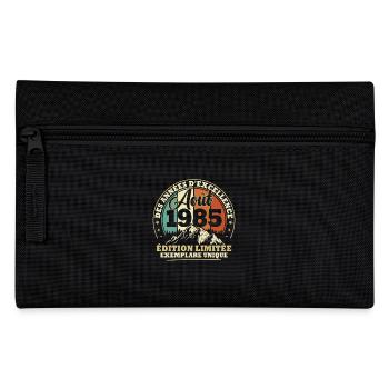 Vintage Août 1985 Vintage Cadeau Anniversaire - Trousse - noir - Devant